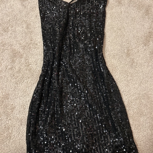 Black Sparkly Semi-Formal Dress, Windsor, New with tags - Picture 1 of 2